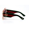 Gucci сонцезащитные очки 11212 красные с чёрной линзой 