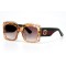 Gucci сонцезащитные очки 11214 коричневые с коричневой линзой . Photo 1