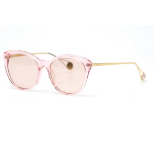 Gucci сонцезащитные очки 11219 розовые с розовой линзой 