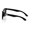Чоловічі сонцезахисні окуляри 9166 чорні з чорною лінзою 