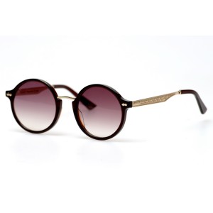 Gucci сонцезахисні окуляри 11243 коричневі з коричневою лінзою 