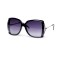 Gucci сонцезащитные очки 11392 чёрные с чёрной линзой . Photo 1