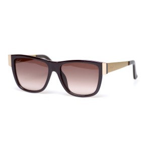 Gucci сонцезахисні окуляри 11396 коричневі з коричневою лінзою 
