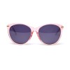 Gucci сонцезащитные очки 11398 розовые с чёрной линзой 