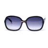 Gucci сонцезащитные очки 11401 чёрные с чёрной линзой 