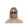 Gucci сонцезащитные очки 11402 чёрные с чёрной линзой 