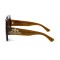 Gucci сонцезащитные очки 11741 коричневые с коричневой линзой . Photo 3
