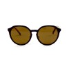 Gucci сонцезащитные очки 11748 чёрные с коричневой линзой 
