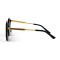 Gucci сонцезащитные очки 11749 чёрные с чёрной линзой . Photo 3