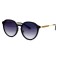 Gucci сонцезащитные очки 11749 чёрные с чёрной линзой . Photo 1