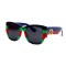 Gucci сонцезащитные очки 11750 чёрные с чёрной линзой . Photo 1