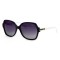 Gucci сонцезащитные очки 11752 чёрные с сиреневой линзой . Photo 1