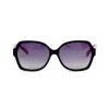Gucci сонцезащитные очки 11753 чёрные с чёрной линзой 