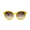 Gucci сонцезащитные очки 11756 золотые с коричневой линзой 