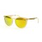 Gucci сонцезахисні окуляри 11758 білі з жовтою лінзою . Photo 1