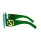 Gucci сонцезащитные очки 11762 зелёные с зелёной линзой . Photo 3
