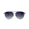 Gucci сонцезащитные очки 11767 серебряные с черной линзой . Photo 2