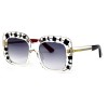 Gucci сонцезахисні окуляри 11769 чорні з чорною лінзою 