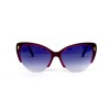 Gucci сонцезащитные очки 11775 фиолетовые с фиолетовой линзой 