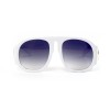 Gucci сонцезащитные очки 11778 белые с голубой линзой 