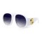 Gucci сонцезахисні окуляри 11778 білі з блакитною лінзою . Photo 1