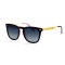 Gucci сонцезащитные очки 11786 черные с голубой линзой . Photo 1