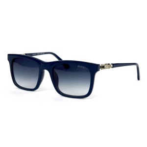 Gucci сонцезащитные очки 11789 синие с голубой линзой 