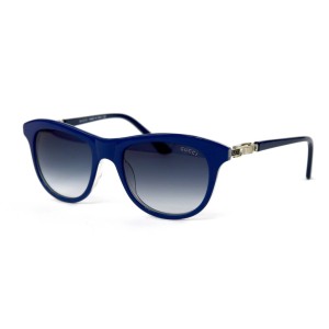 Gucci сонцезащитные очки 11790 синие с голубой линзой 