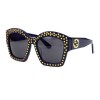 Gucci сонцезащитные очки 11792 синие с голубой линзой 