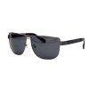 Gucci сонцезахисні окуляри 12026 металік з чорною лінзою 