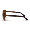 Gucci сонцезахисні окуляри 12027 бронзові з коричневою лінзою 