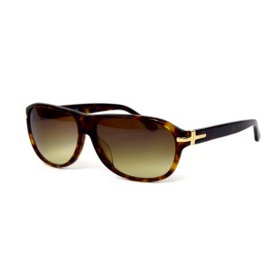 Gucci сонцезахисні окуляри 12028 коричневі з коричневою лінзою 