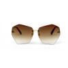 Gucci сонцезащитные очки 12029 с коричневой линзой 