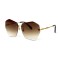 Gucci сонцезащитные очки 12029 с коричневой линзой . Photo 1