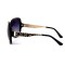 Gucci сонцезащитные очки 12334 чёрные с сиреневой линзой . Photo 3