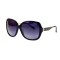Gucci сонцезащитные очки 12334 чёрные с сиреневой линзой . Photo 1