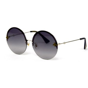 Gucci сонцезащитные очки 12337 с золотые линзой 