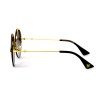 Gucci сонцезахисні окуляри 12338 з чорною лінзою 