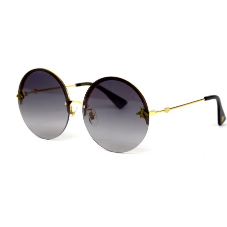 Gucci сонцезахисні окуляри 12338 з чорною лінзою 