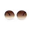 Gucci сонцезахисні окуляри 12339 з коричневою лінзою 