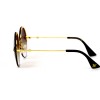 Gucci сонцезащитные очки 12339 с коричневой линзой 