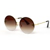 Gucci сонцезахисні окуляри 12339 з коричневою лінзою 