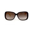 Gucci сонцезащитные очки 12348 коричневые с коричневой линзой 