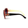 Gucci сонцезащитные очки 12351 сиреневые с сиреневой линзой 