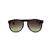 Gucci сонцезахисні окуляри 12352 чорні з коричневою лінзою 