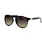 Gucci сонцезащитные очки 12352 черные с коричневой линзой . Photo 1