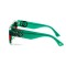 Gucci сонцезащитные очки 12354 прозрачные с зеленой линзой . Photo 3