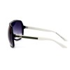 Gucci сонцезахисні окуляри 12356 чорні з чорною лінзою 