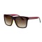 Gucci сонцезащитные очки 12357 коричневые с коричневой линзой . Photo 1