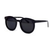 Karen Walker сонцезащитные очки 12233 чёрные с чёрной линзой 